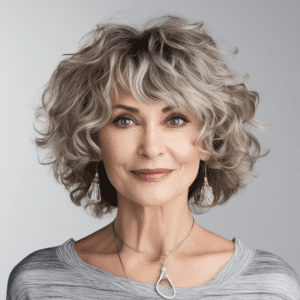 27 Flattering Curly Hairstyles for Women Over 60