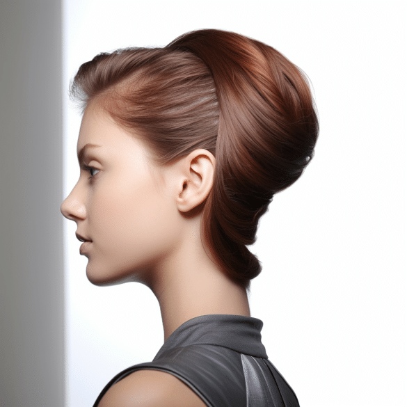 Inverted French Twist