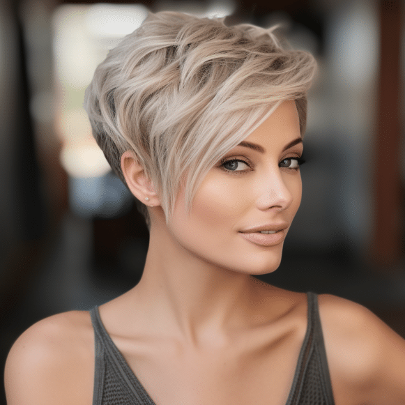 Tapered Ash Blonde