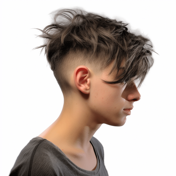 Undercut with Messy Top