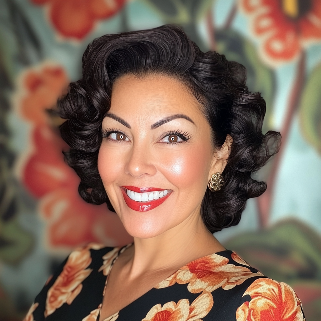 capecod8999 A pretty 45 year old woman with Classic Pin Curls bbea6e98 83fb 4dab bedb 310151fd7863 3