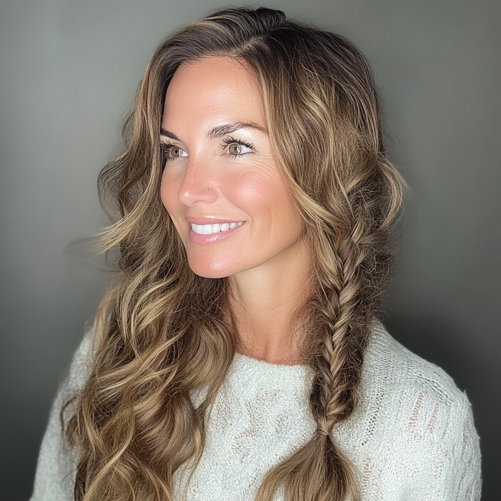 capecod8999 A pretty 45 year old woman with Soft Curls with a 76a05e2c 62f5 49d7 87fd 723c47ae2511 2