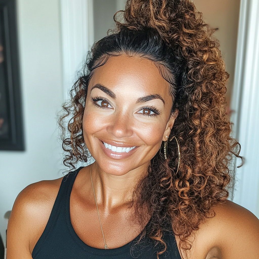 capecod8999 A pretty 45 year old woman with Spiral Curls in a 7072b288 b209 4106 947e b1c52bd7741d 0