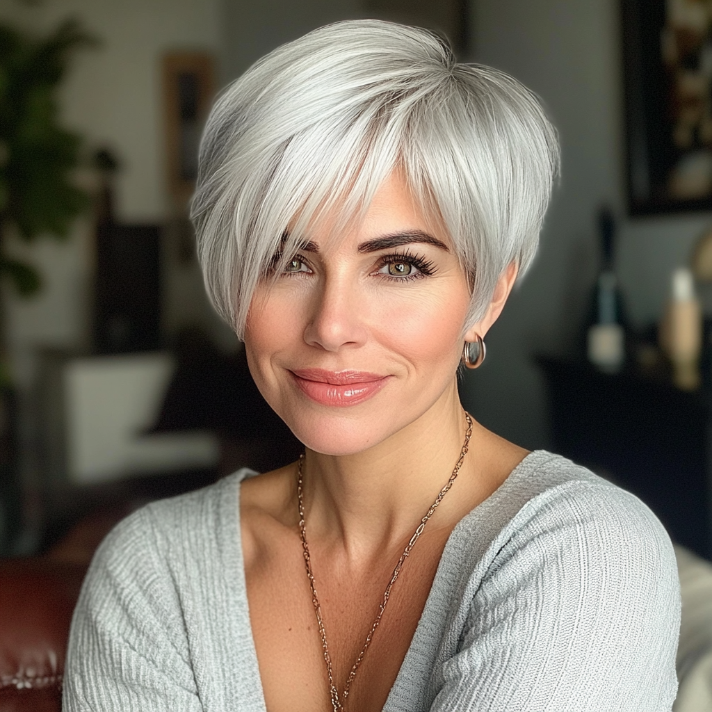 capecod8999 A pretty 45 year old woman with a Platinum Pixie 9b9659b2 2146 4194 90f1 eaca204dfa85 2