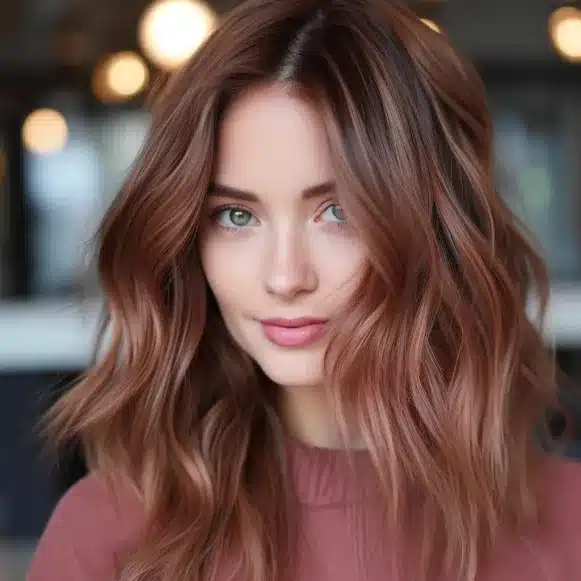 25 Jaw-Dropping Ways To Wear Dark Brown Hair With Blonde Highlights