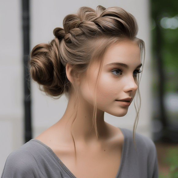 Intricate Knot Updo