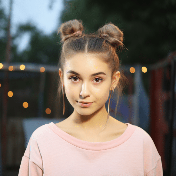 Playful Space Buns
