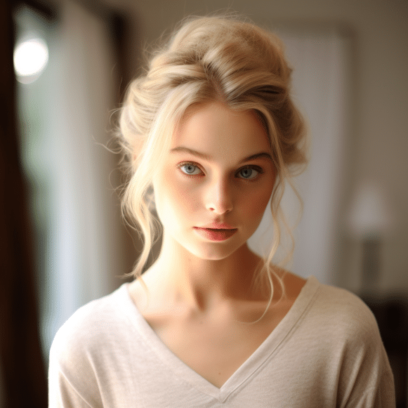 Romantic Low Chignon