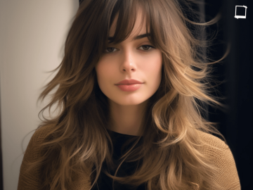 43 Stunning Curtain Bangs with Layers Hairstyle Ideas