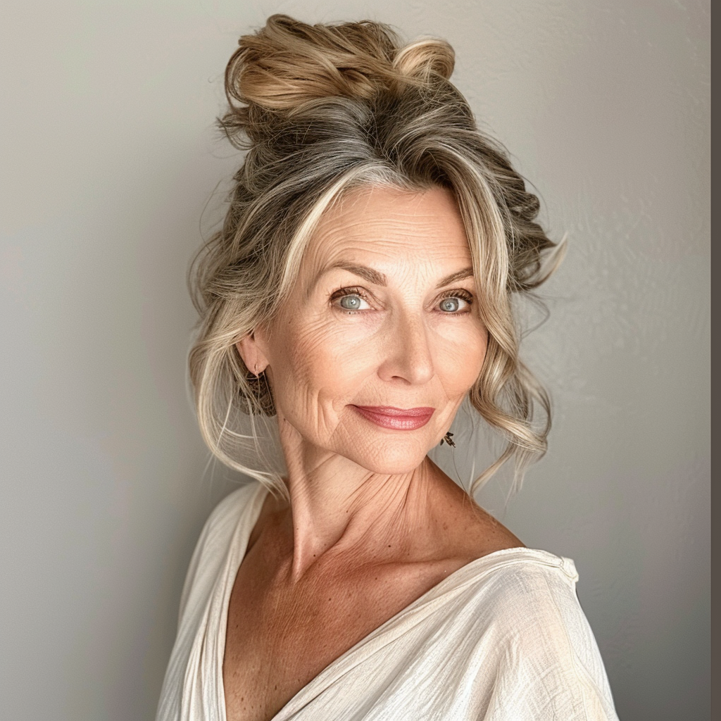 28 Elegant Chignon for Long Hair