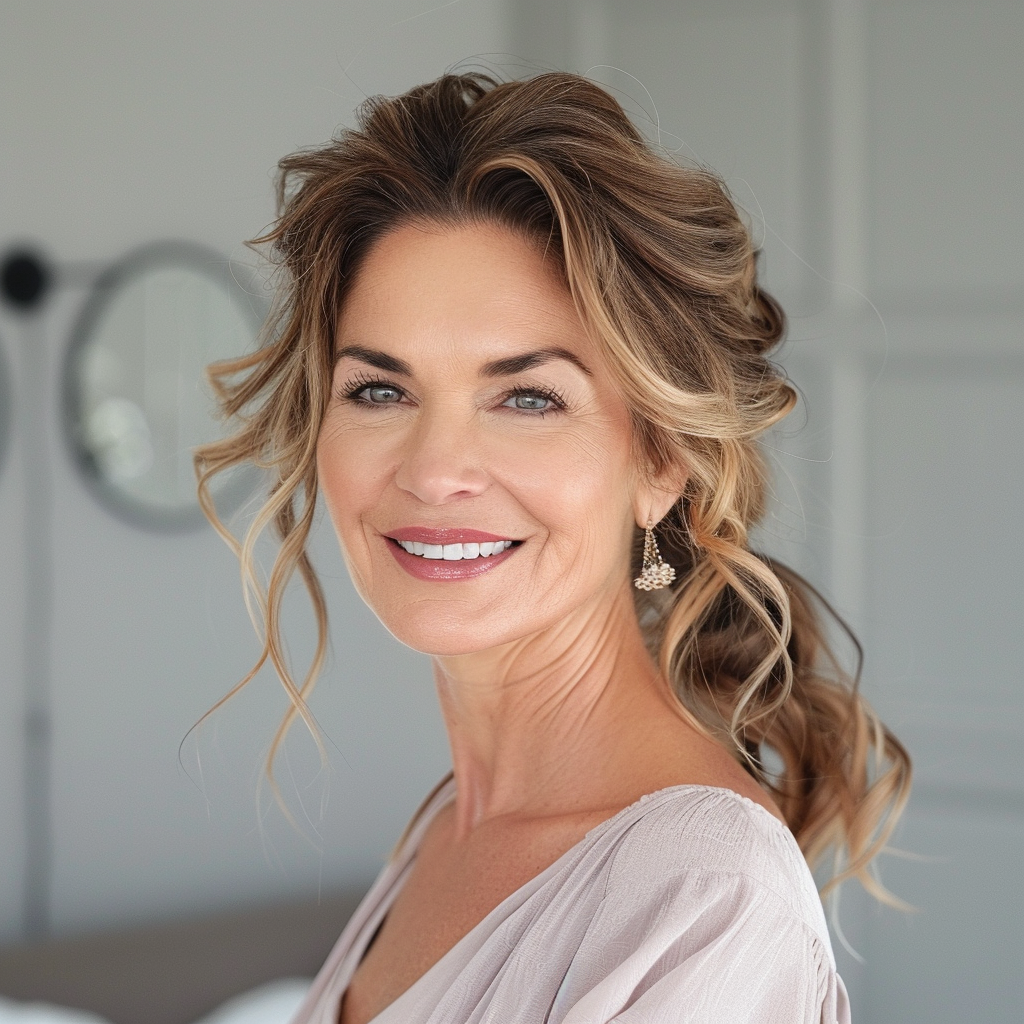 8 Elegant Updo for Long Hair