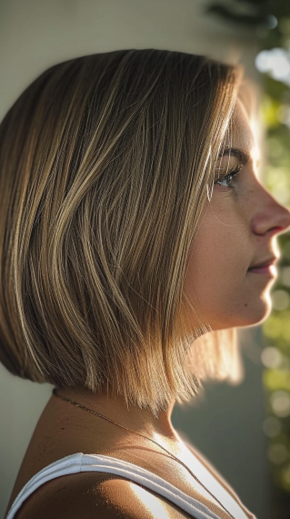 Deep Dirty Blonde Bob