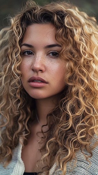 Dirty Blonde Ringlets