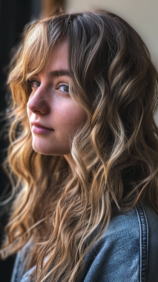 Dirty Blonde with Soft Brown Lowlights