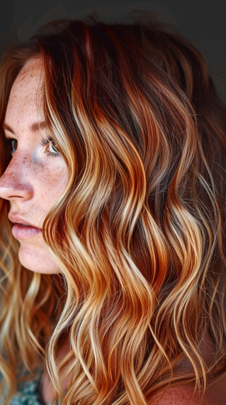 Dirty Blonde with Soft Ginger Accents