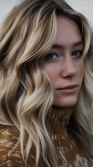 Dirty Blonde with Subtle Grey Undertones