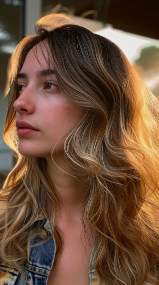 Dirty Blonde with Sunkissed Highlights