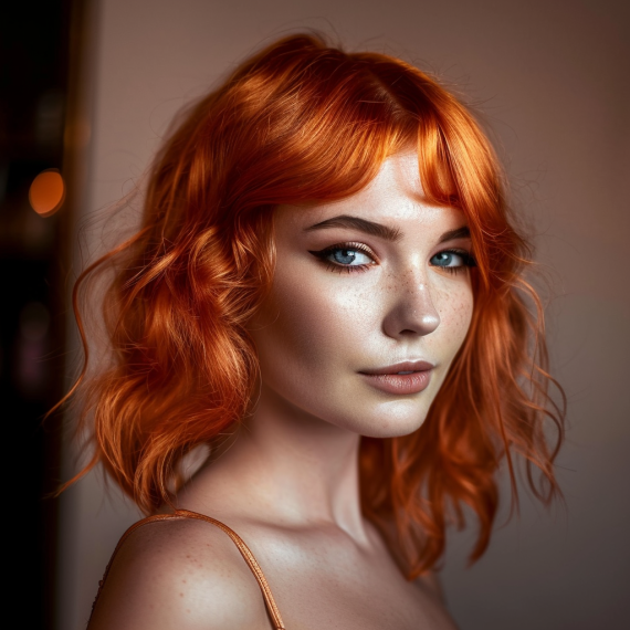 Flame Orange with Glossy Finish