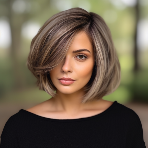 Rounded Silhouette Bob