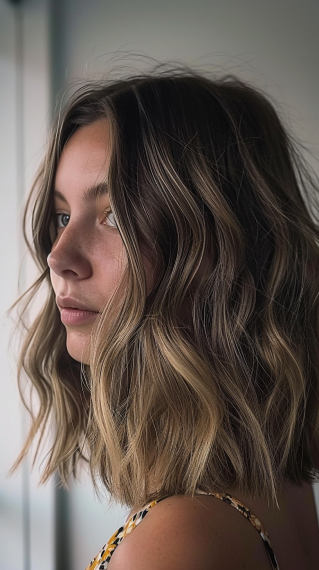 Rustic Dirty Blonde Waves