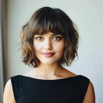Shaggy Bob with Flowing Bangs scaled