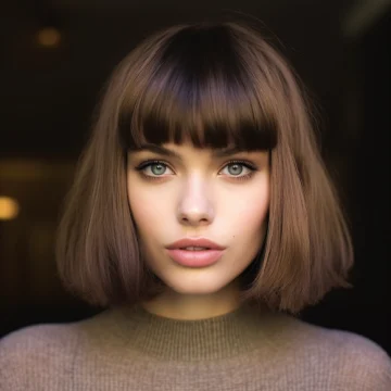 Shaggy Bob with Heavy Thick Bangs scaled