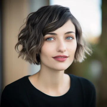 Shaggy Bob with Pinned Back Bangs scaled