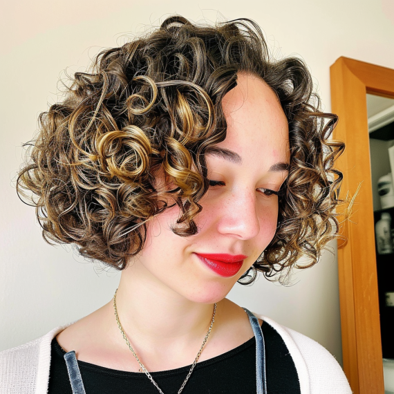 Curly Bob