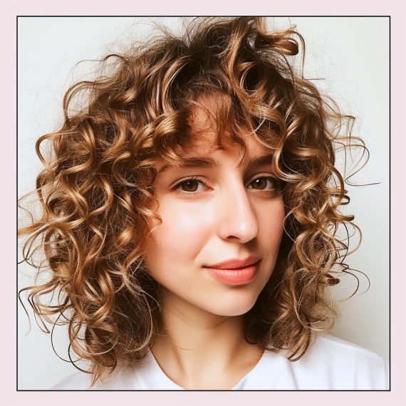 Structured Perm for a Polished Look