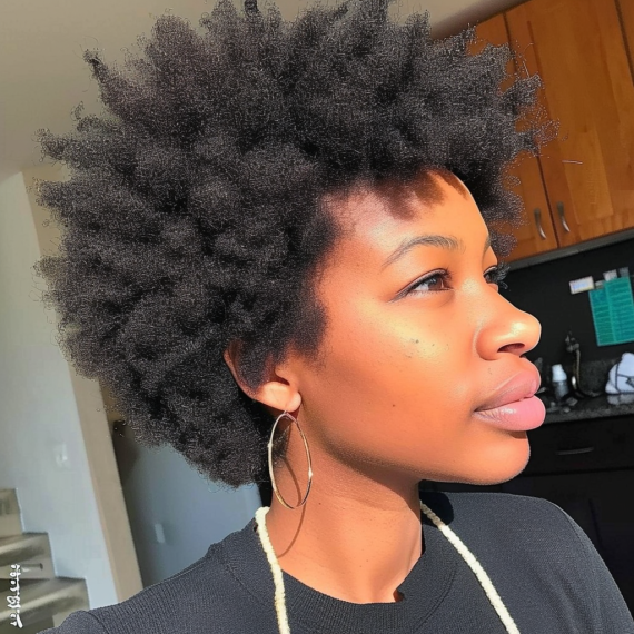 Tapered Afro