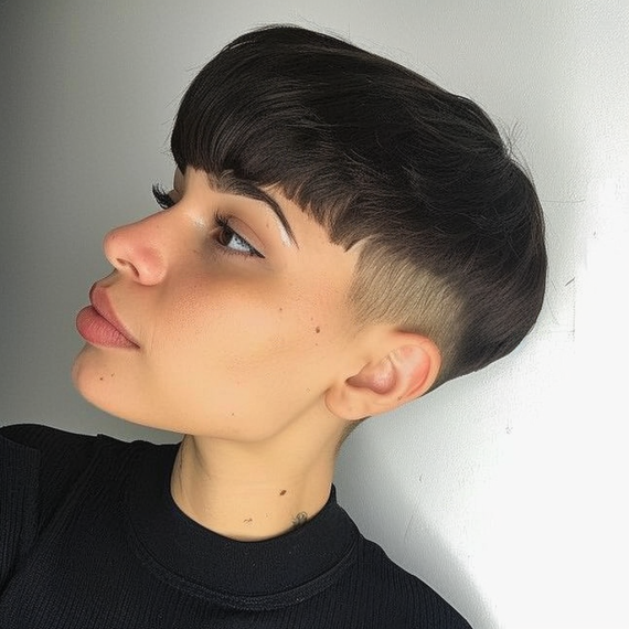 Textured Bowl Cut