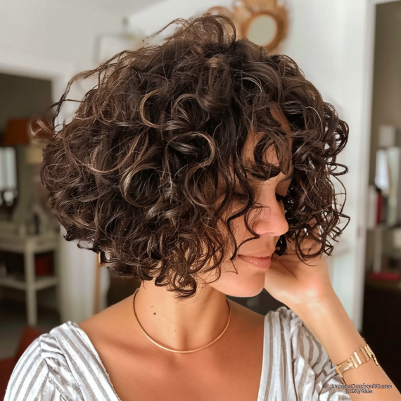 Textured Perm for a Modern Look