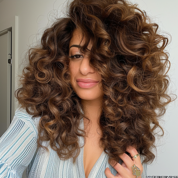 Voluminous Curls