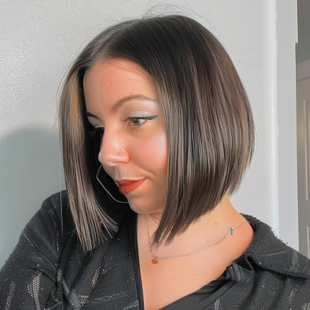 Blunt Asymmetrical Bob