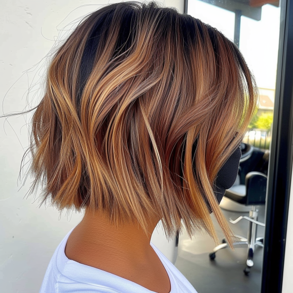 Flirty Ends in a Layered Bob