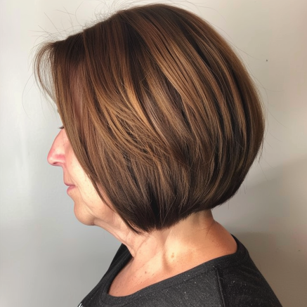 Graduated Bob with Stacked Nape