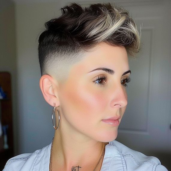 High Volume Top with Short Sides