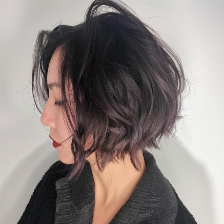 Messy Bob with Graduated Back