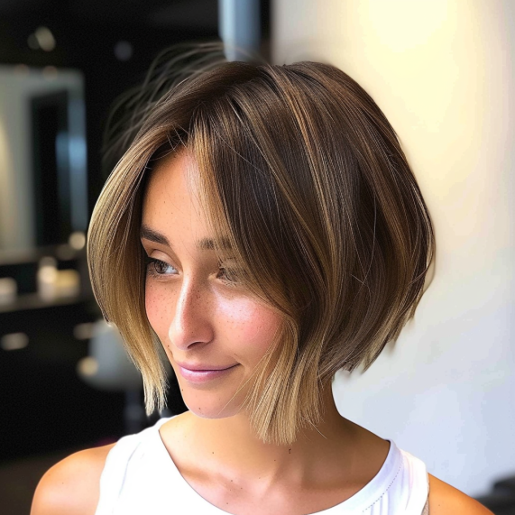 Sculpted Layers in a Refined Bob