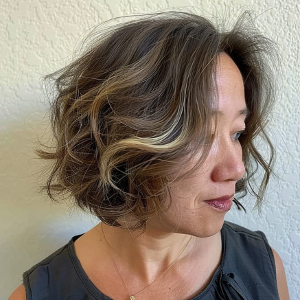 Chin Length Cut with Textured Layers