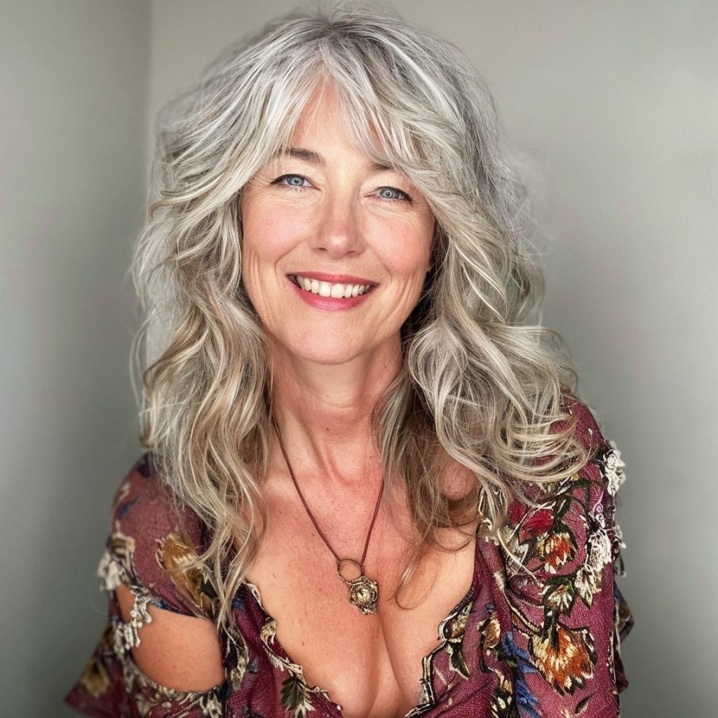 35 Flattering Hairstyles With Bangs That Are A Hit With Women Over 50