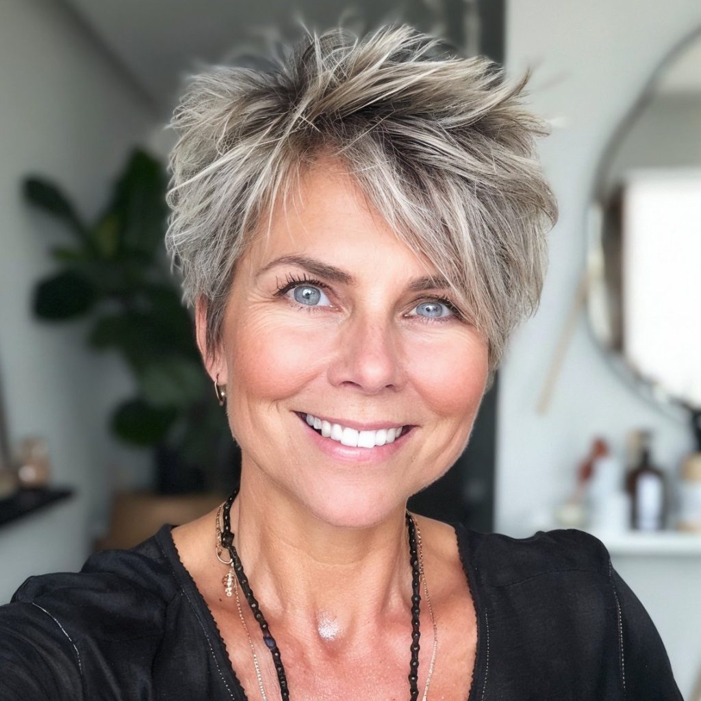 100 Elegant Short Hairstyles for Women Over 50