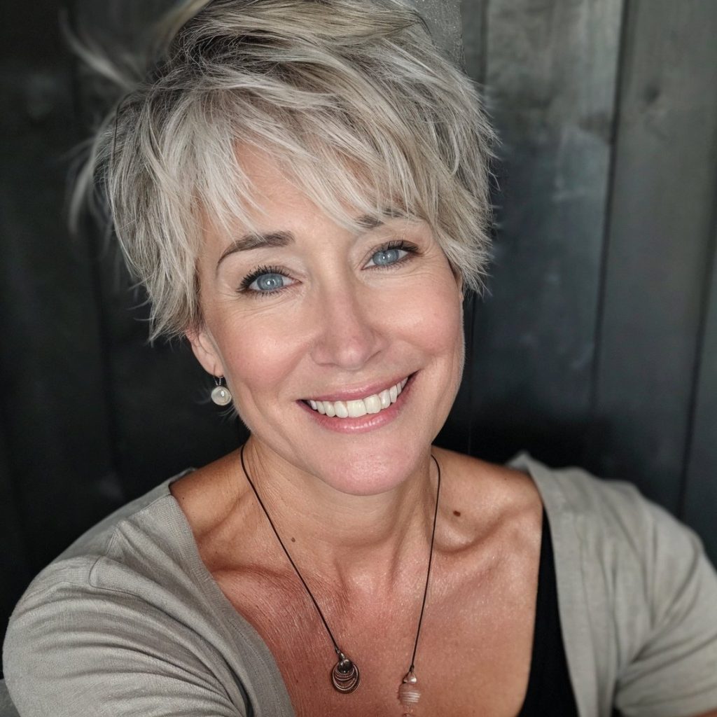 30 Ravishing Hairstyles For Women Over 50 With Round Faces