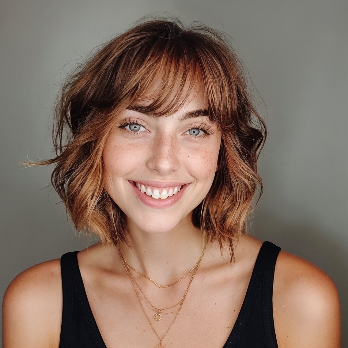 magnific EylJAyNm362Yk8NctPIv Short Shag with Subtle Volume and Soft Bangs