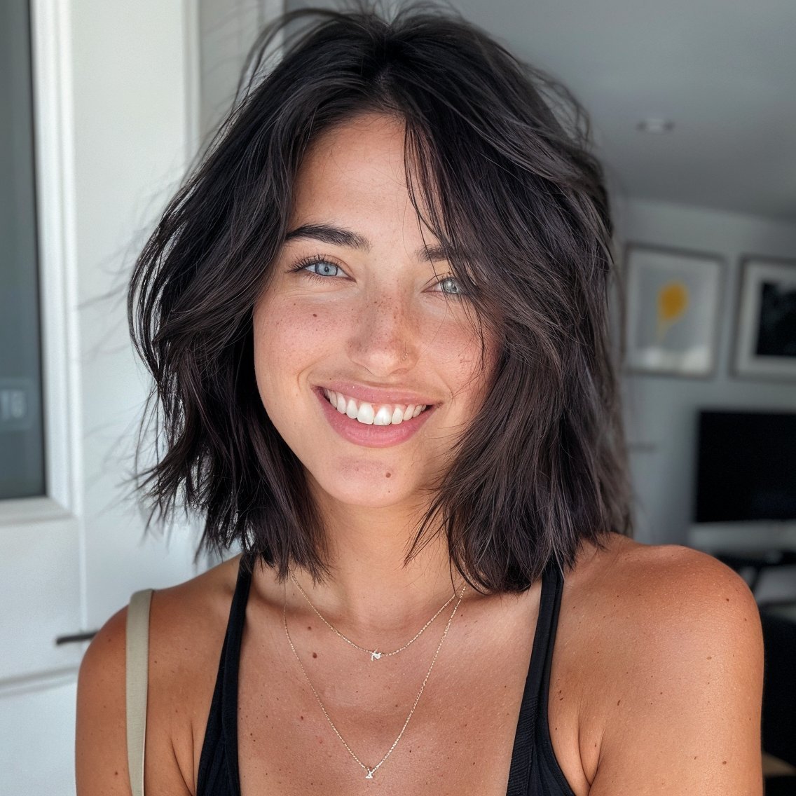 magnific Hlp79ByEqBXcaoYHrsjt Razor Cut Bob with Flipped Out Ends