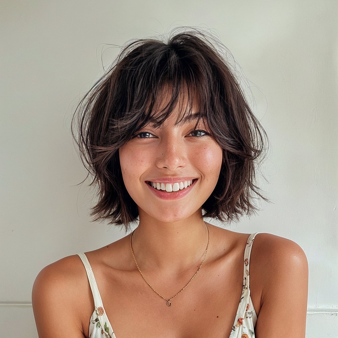 magnific JL62BUB5owrXy2lqVD3h Shaggy Bob with Razor Cut Layers