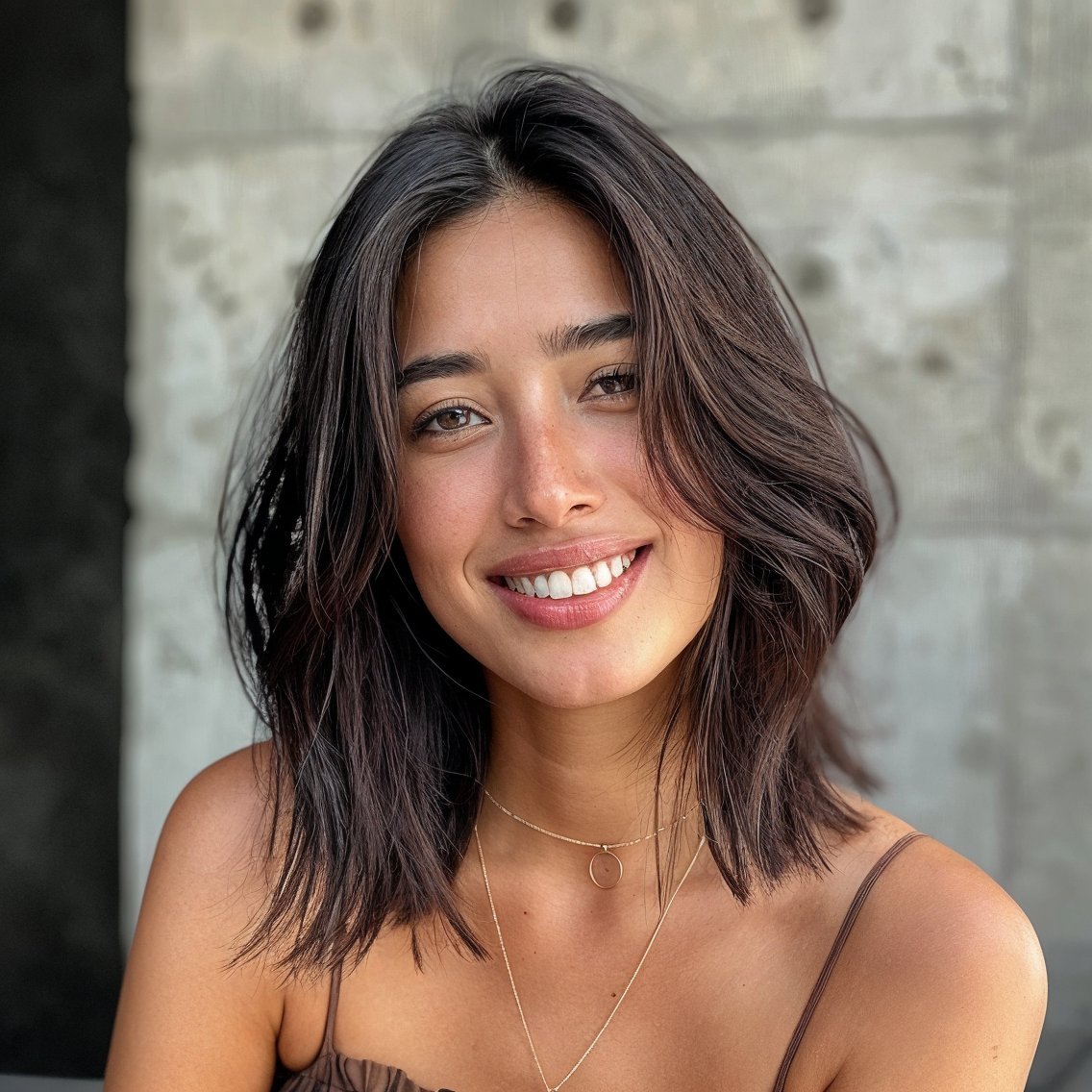 magnific KQ19BwaLpxlFO6CjJUNZ Long Razor Cut Bob Lob with Subtle Layers
