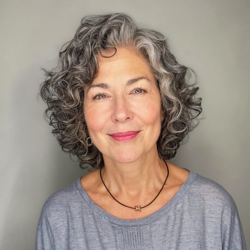 27 Curly Hairstyles That Will Inspire Women Over 60 To Embrace Their ...