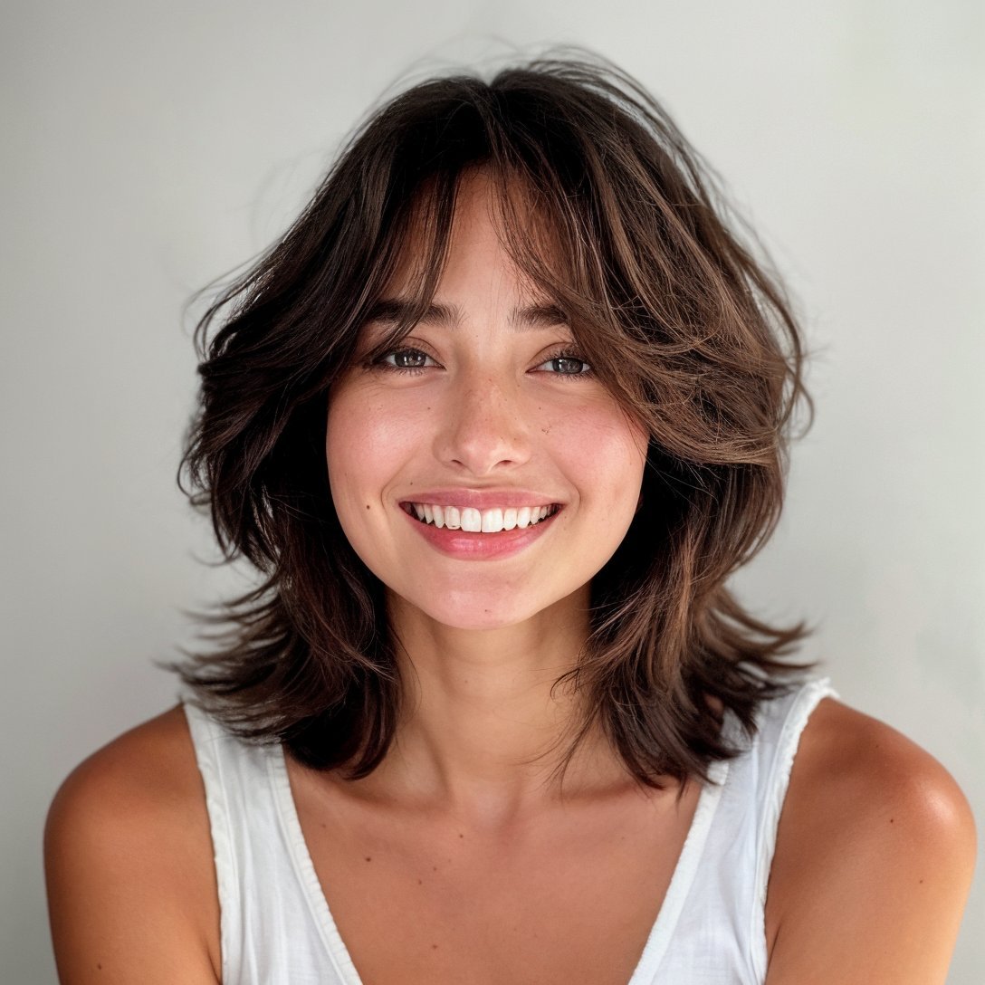 magnific h60m8DkOCsU8JBWcLUAX Short Shag with Layered Bangs