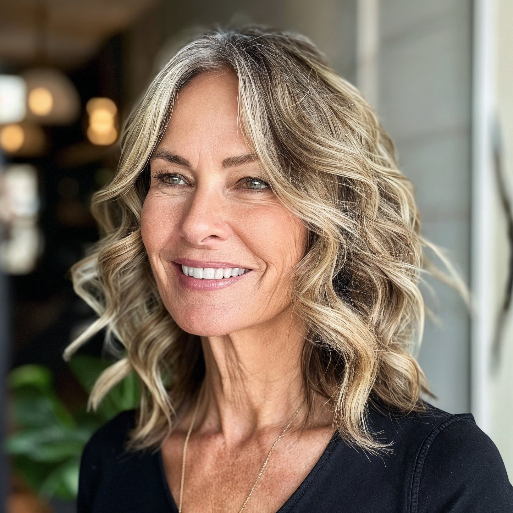 magnific Cr5dY8gvwPpxolm7ZHLu Shoulder Length Lob with Textured Waves